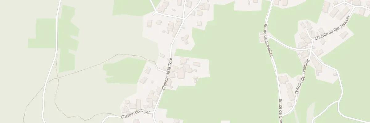 Plan du 300 Che de la Tour à Saint-Martin-du-Mont