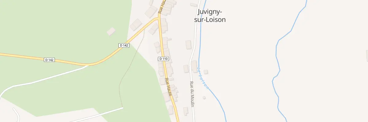 Plan du 13 Rue Haute à Juvigny-sur-Loison