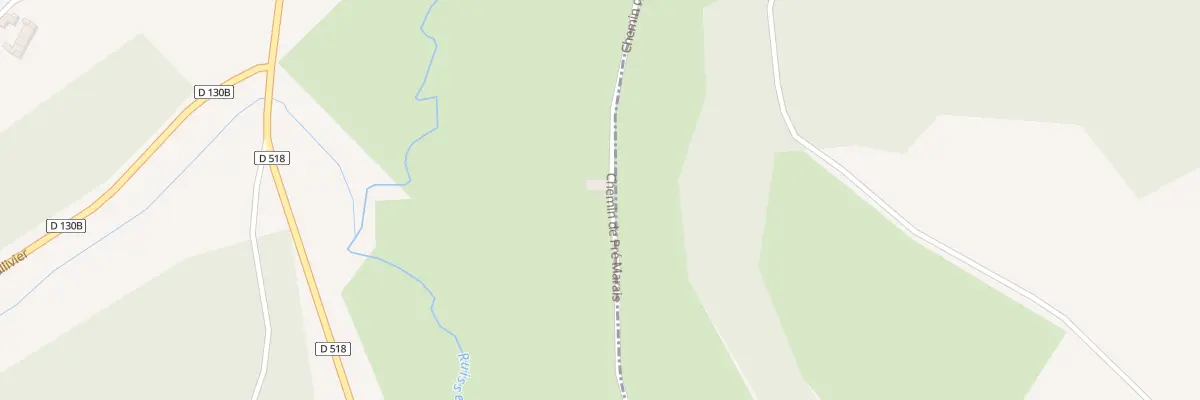 Plan du 500 Che de Pré Marais à Saint-Geoirs