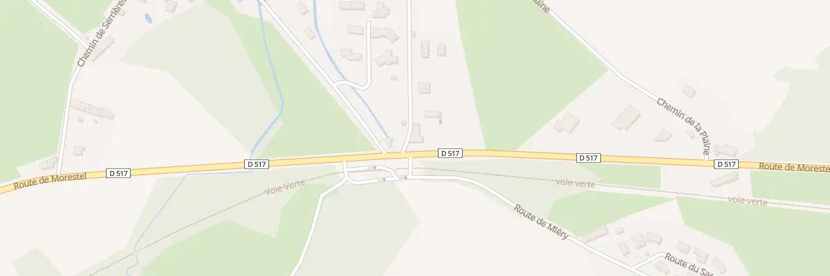 Plan du 1569 Rte de Morestel à Trept