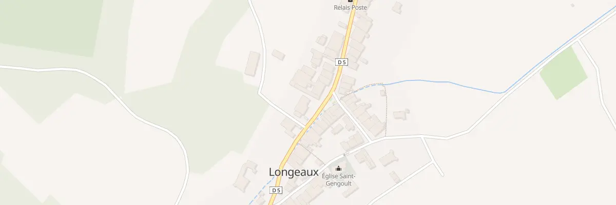 Plan du 2 Rue des Comtes de Cholet à Longeaux