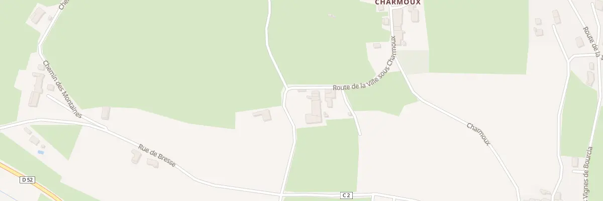 Plan du 1023 Rte de la Ville sous Charmoux à Coligny