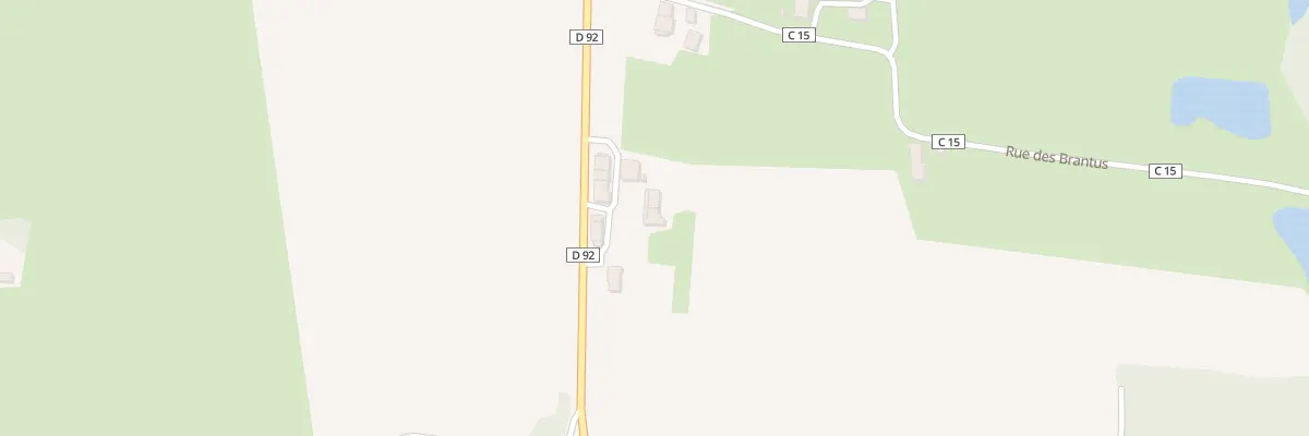 Plan du 2675 Rte de Louhans à Chapelle-Voland