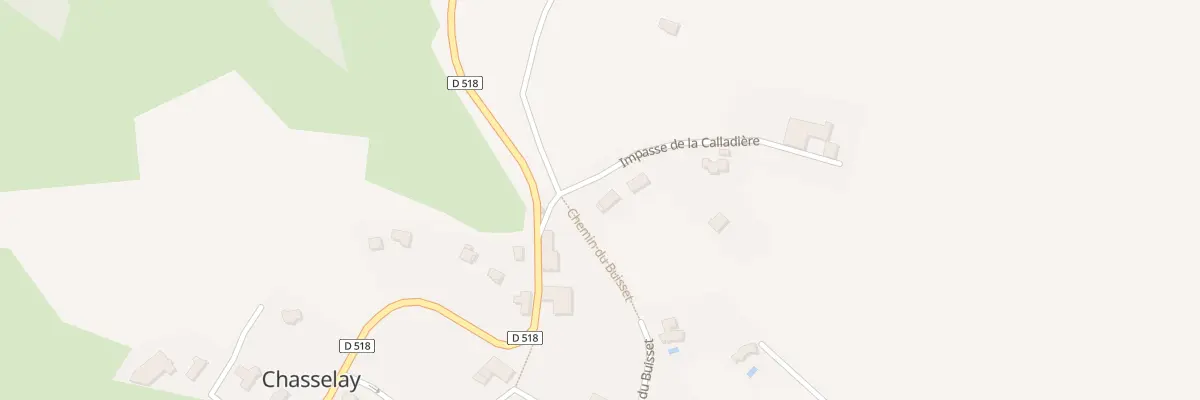 Plan du 74 Imp de la Calladiére à Chasselay