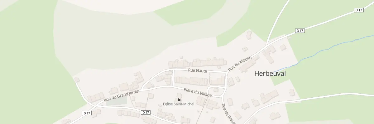 Plan du 7 Rue Haute à Herbeuval
