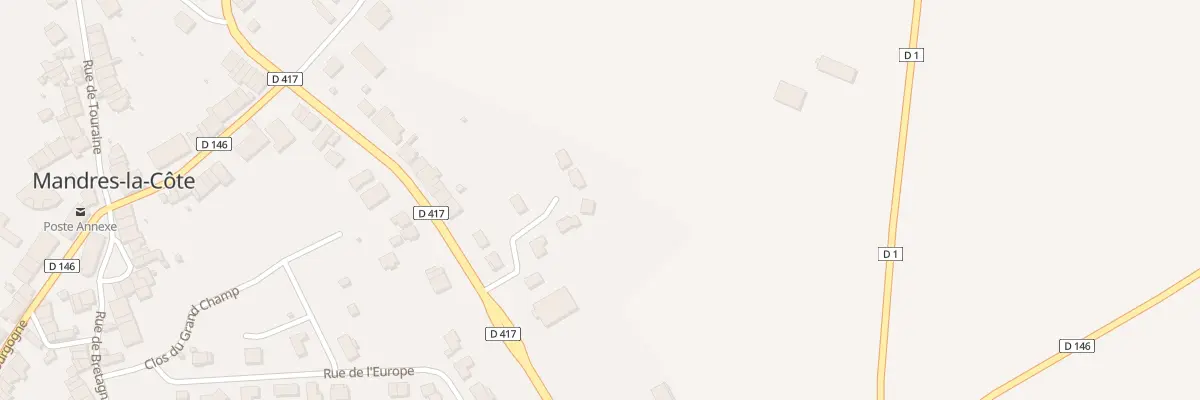 Plan du 7 Lot du Breuil à Mandres-la-Côte