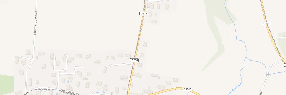 Plan du 285 Rte de Saint Marcellin à Saint-Geoirs