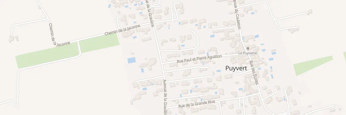 Plan du 2 Rue P et P Aguitton à Puyvert