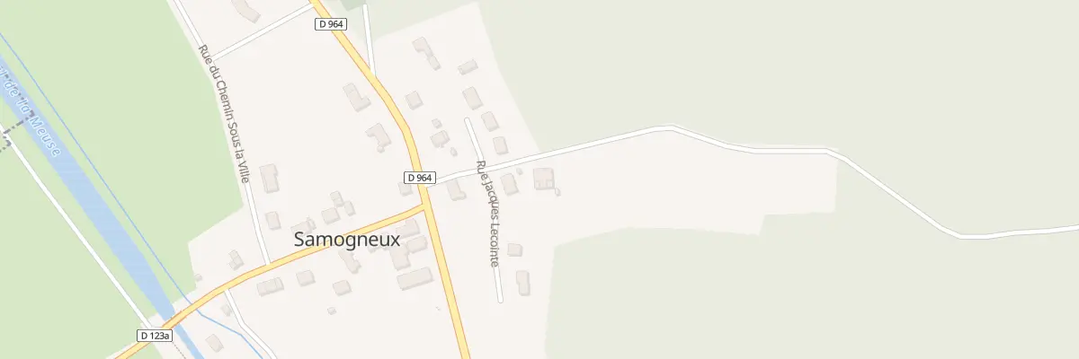Plan du 2 Rue Miss Horace Gray à Samogneux