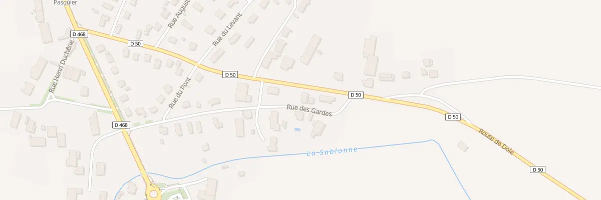 Plan du 2B Rue des Gardes à Saint-Aubin