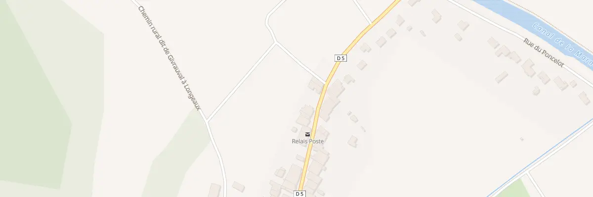 Plan du 19 Rue du Gen de Gaulle à Longeaux