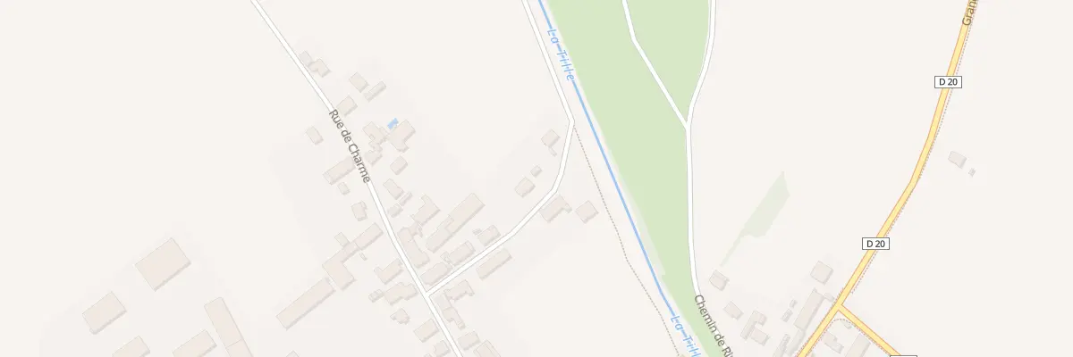 Plan du 6 Rue du Treige aux Maillys