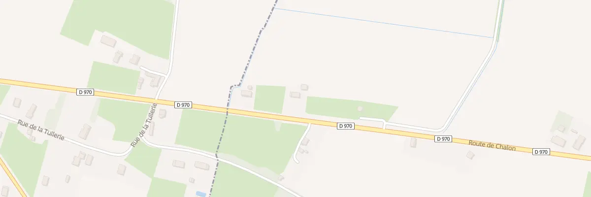 Plan du 2160 Rte de Chalon au Tartre