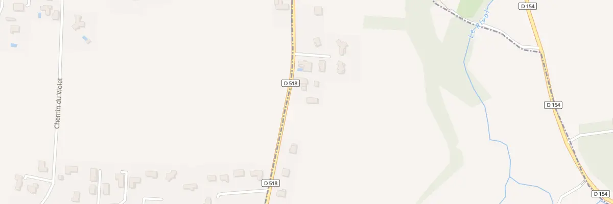 Plan du 215 Rte de Saint Marcellin à Saint-Geoirs