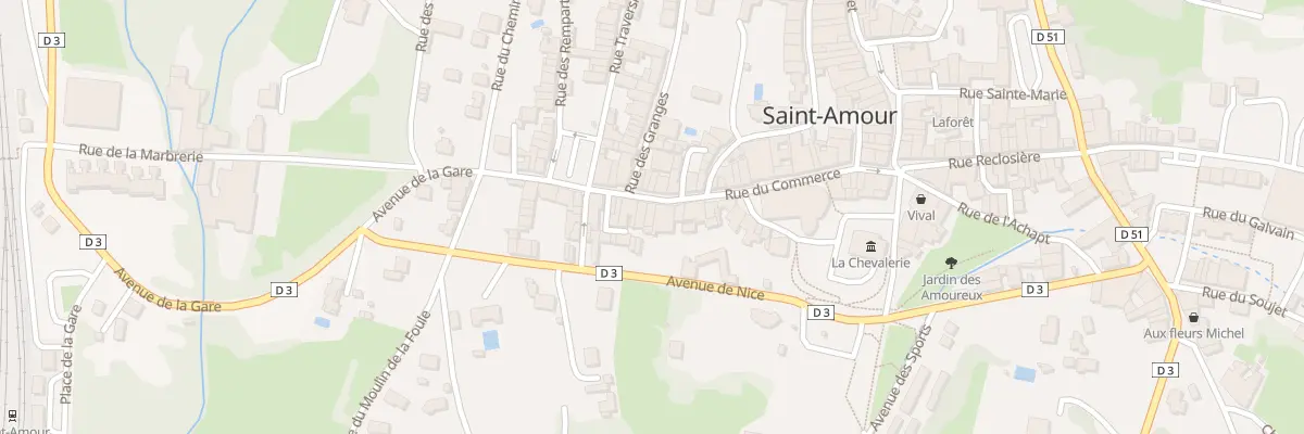 Plan du 11 Rue de Bresse à Saint-Amour