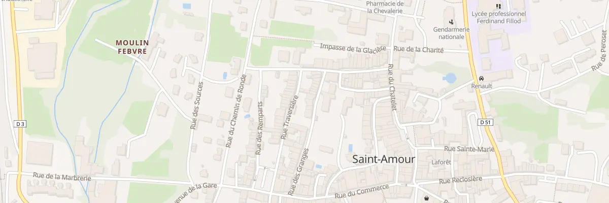 Plan du 35 Rue des Granges à Saint-Amour