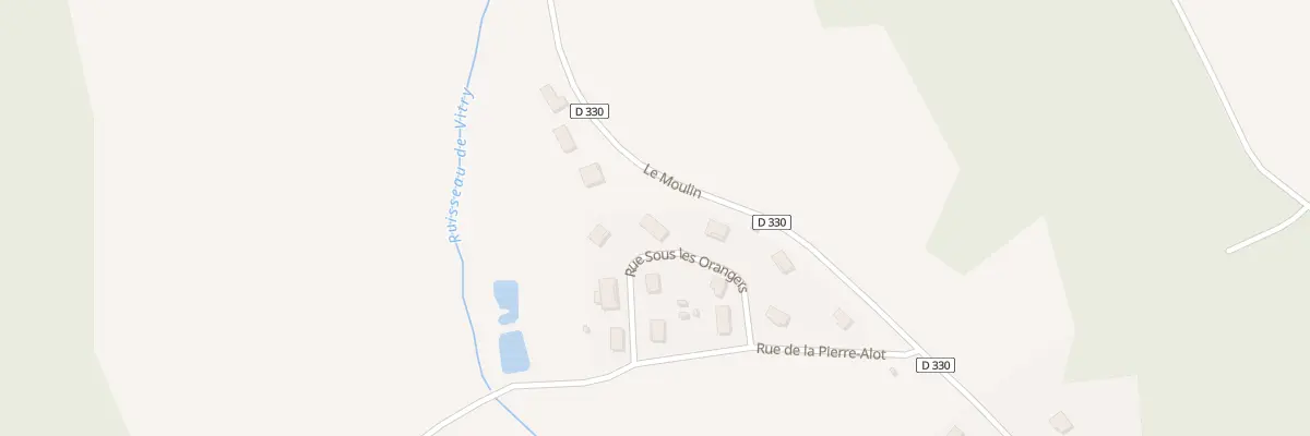 Plan du 8 Rue sous les Orangers à Vitry-lès-Nogent