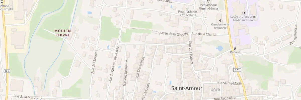 Plan du 49 Rue des Granges à Saint-Amour