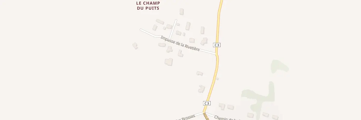 Plan du 5204 Champ du Puits à Sérézin-de-la-Tour