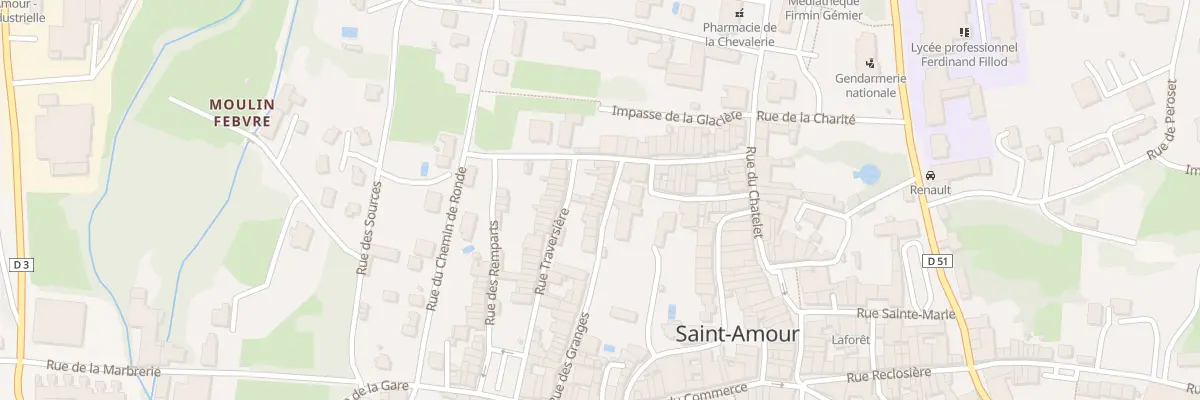 Plan du 41 Rue des Granges à Saint-Amour