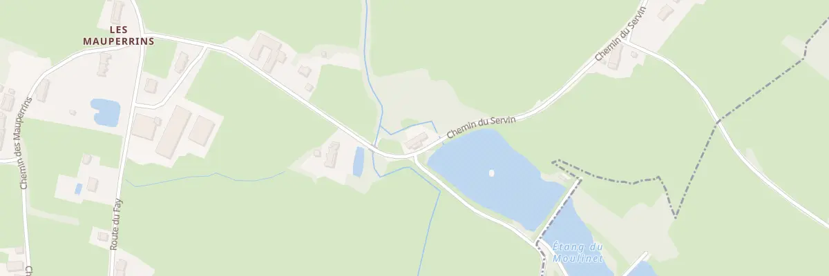 Plan du 574 Chem du Servin à Frangy-en-Bresse