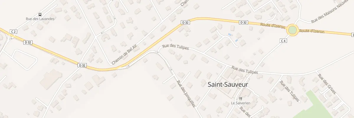 Plan du 2B Rue des Tulipes à Saint-Sauveur