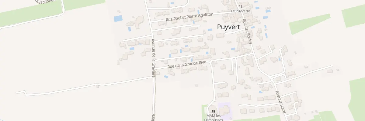 Plan du 5270 Rue de la Gde Rive à Puyvert