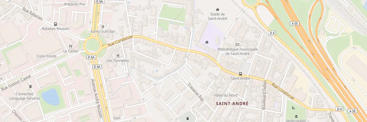 Plan du 85 Rue condorcet à Marseille 16e Arrondissement
