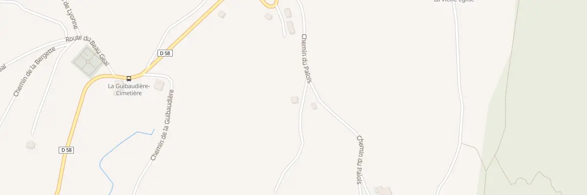 Plan du 270 Chem du Palois à Saint-André-en-Royans