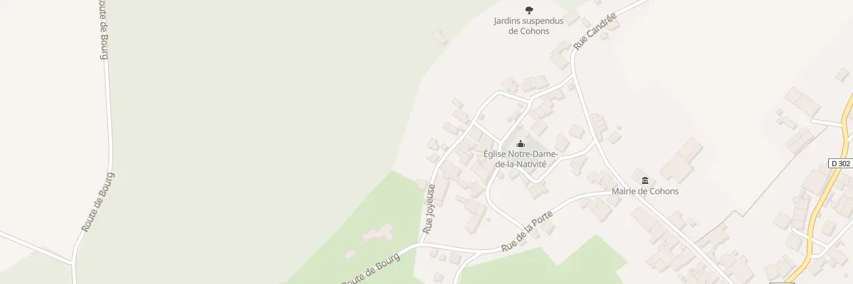 Plan du 3 Rue Joyeuse à Cohons