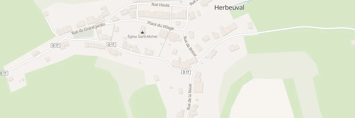 Plan du 15 Rue Noire à Herbeuval