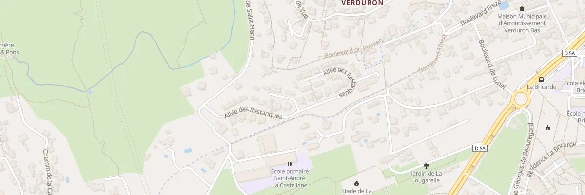 Plan du 76 Che de Bernex à Marseille 15e Arrondissement