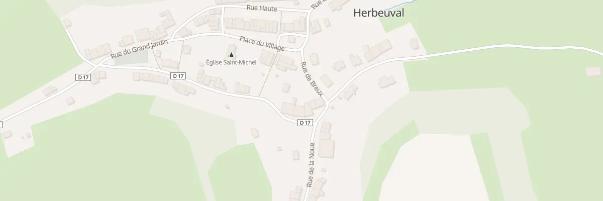 Plan du 17 Rue Noire à Herbeuval