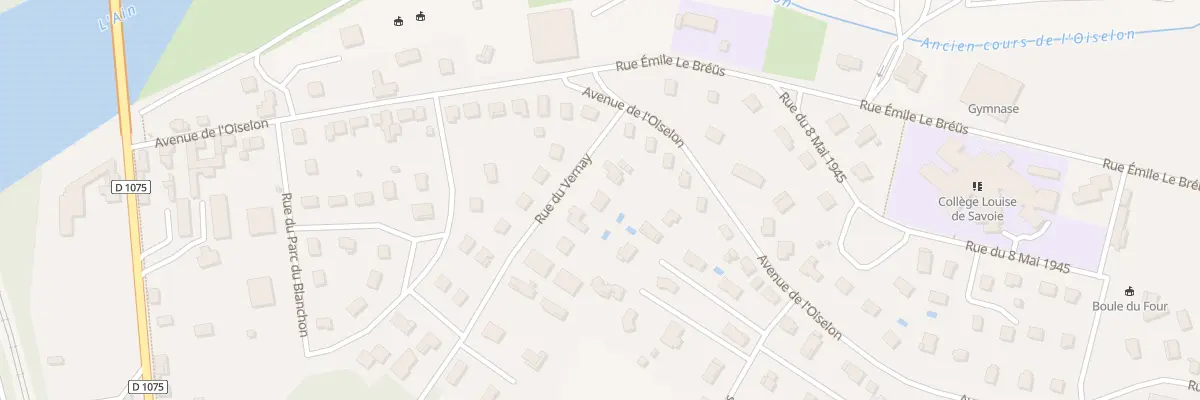 Plan du 3 Rue du Vernay à Pont-d’Ain