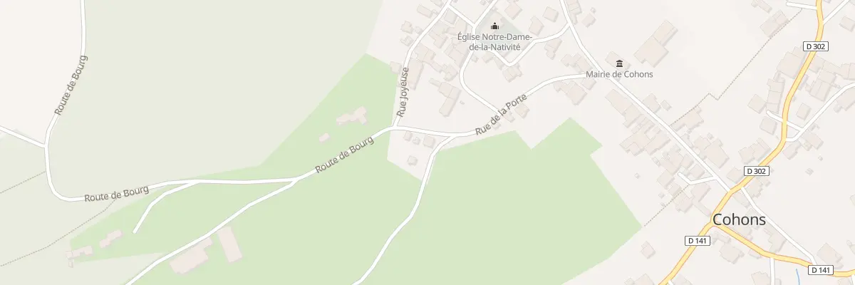 Plan du 11 Rue de la Porte à Cohons