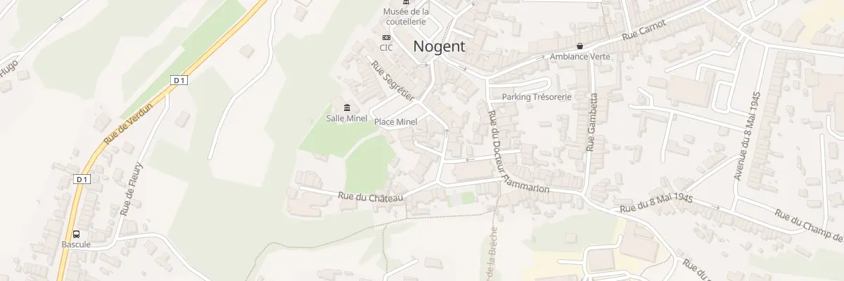 Plan du 14 Rue du Chateau à Nogent