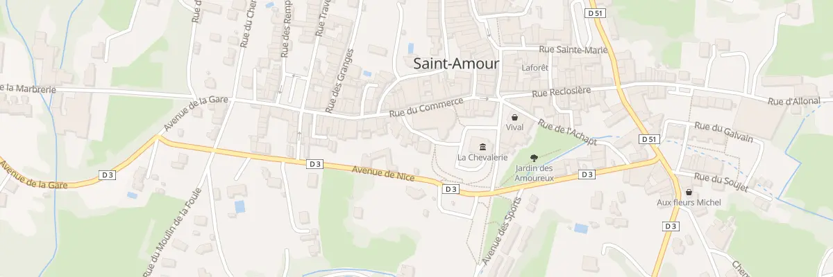Plan du 12 Pl de la Chevalerie à Saint-Amour