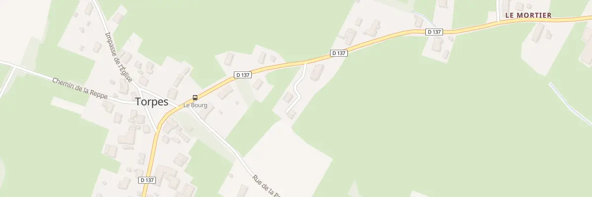 Plan du 6 Rte de Bellevesvre à Torpes