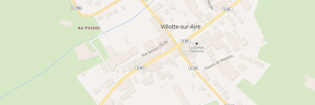 Plan du 23 Rue du Mont à Villotte-sur-Aire