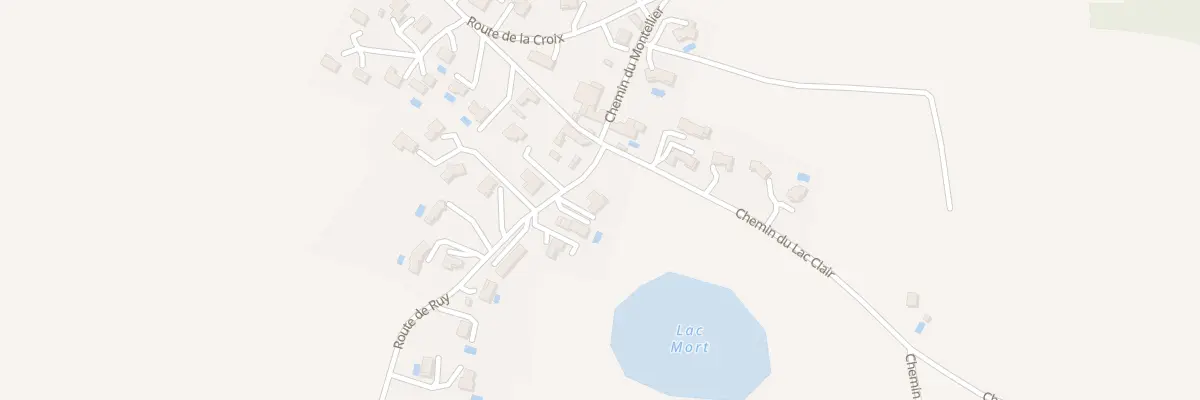 Plan du 45 Rte de Ruy à Saint-Savin