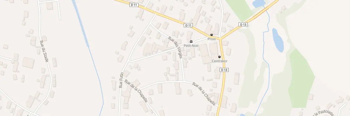 Plan du 3 Rue de la Poste à Petit-Noir
