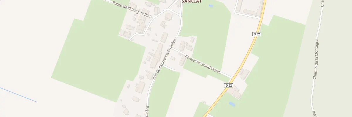 Plan du 5232 Sanciat à Meillonnas