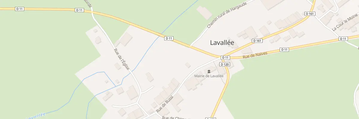 Plan du 4 Rue de Bussi à Lavallée