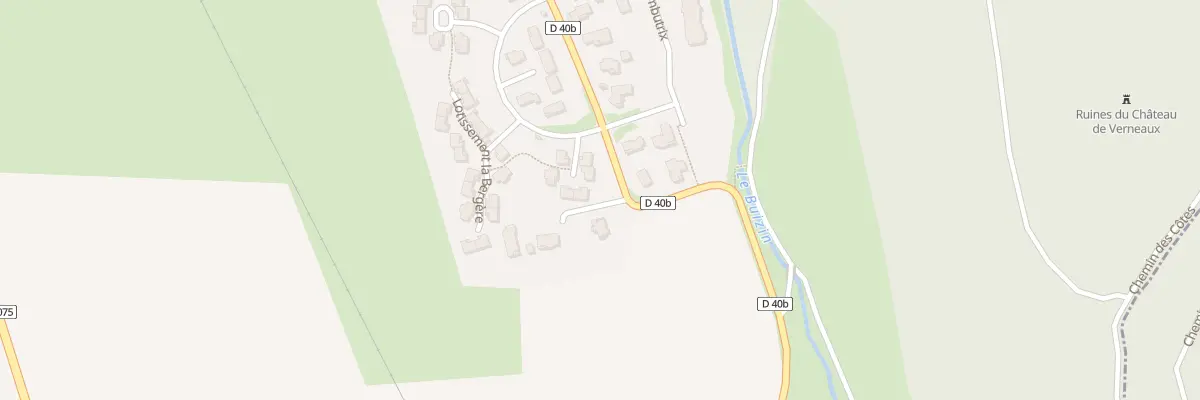 Plan du 3 Lot la Bergere à Ambutrix