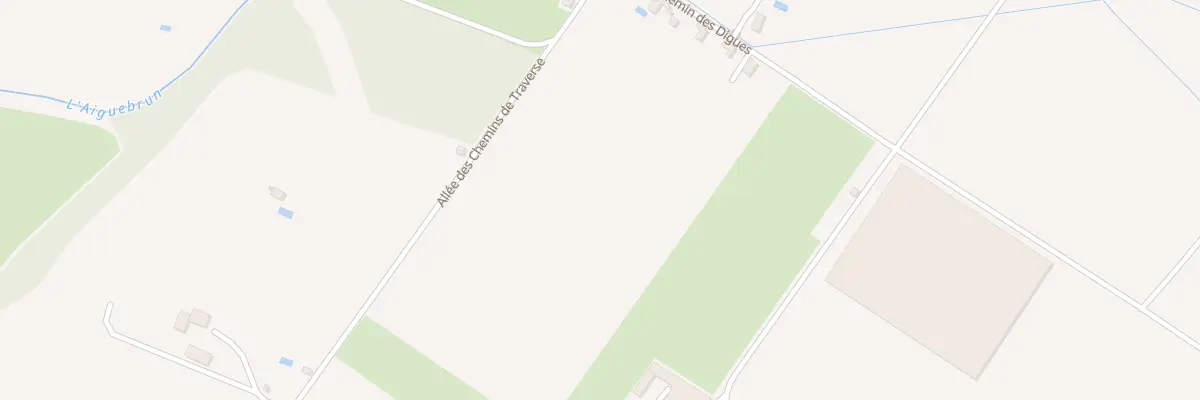 Plan du 6365F Les Gaffes et Les Iscles à Puyvert