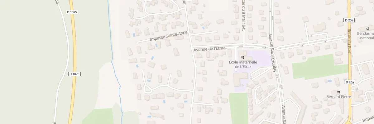 Plan du 590 Rue du Coteillon à Ambutrix