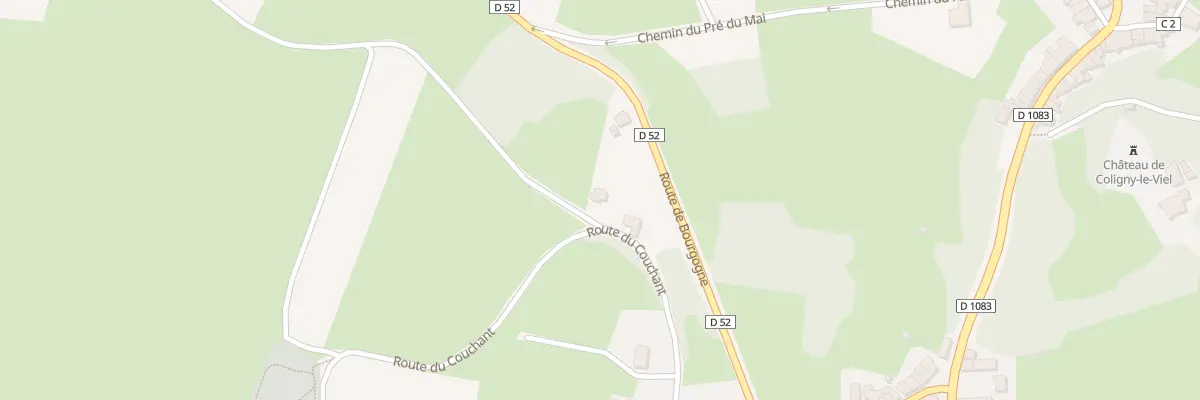 Plan du 200 Rte du Couchant à Coligny