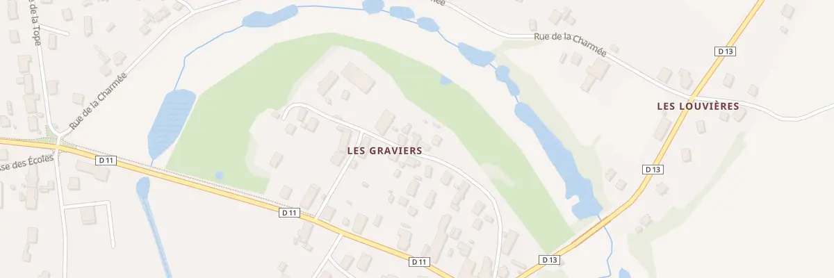 Plan du 4 Quartier des Graviers à Petit-Noir