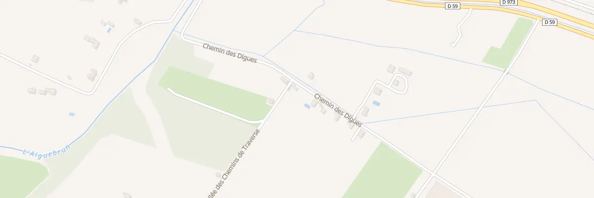 Plan du 5072 Les Gaffes et Les Iscles à Puyvert