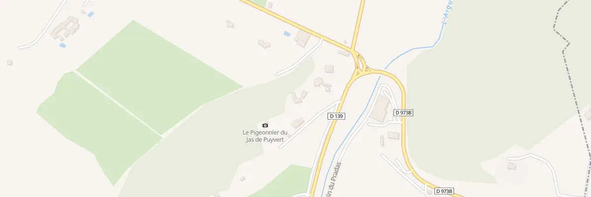 Plan du 32 Rte 973 à Puyvert